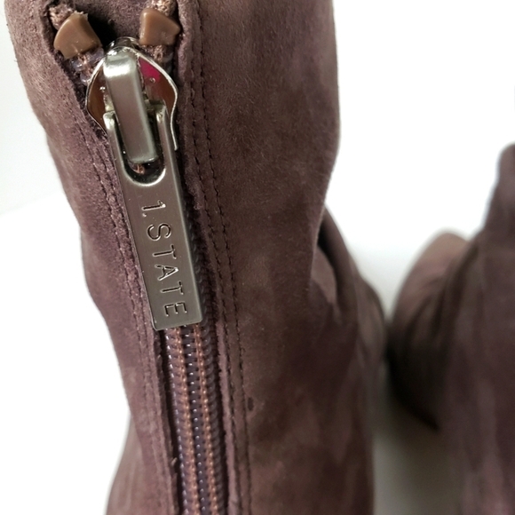 1. State Saydie suede leather ankle bootie - Picture 7 of 14